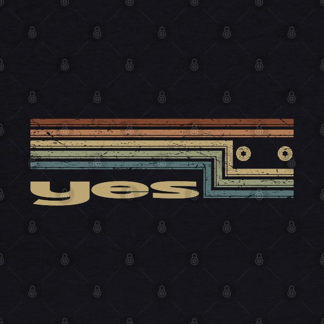 Yes Cassette Stripes by casetifymask